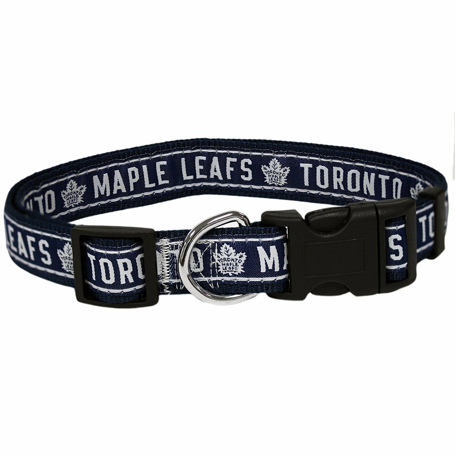 Pets First NHL Toronto Maple Leafs Cat and Dog Collar - Heavy-Duty, Durable \u0026 Adjustable Collar, Small